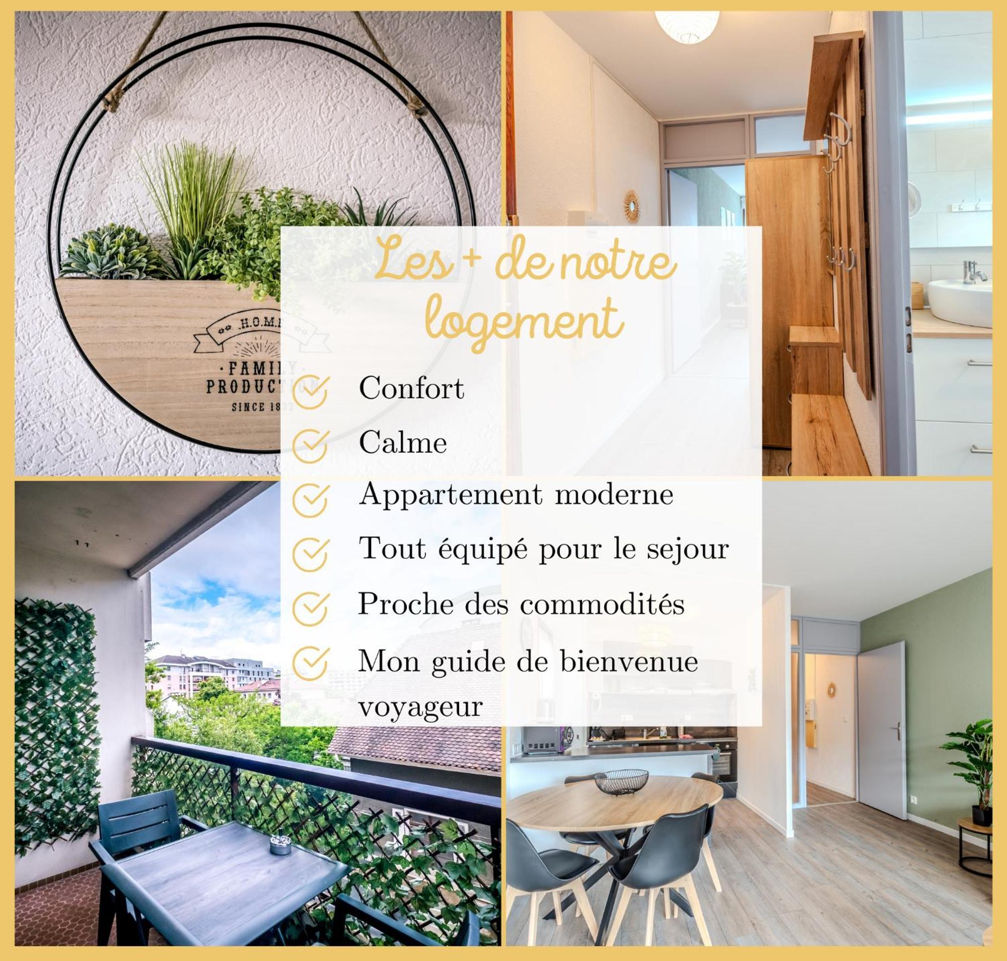 Ferienwohnung Chez Chris I T2 I Annemasse Exterior foto